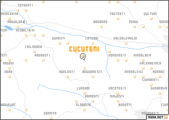 map of Cucuteni