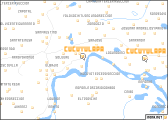 map of Cucuyulapa