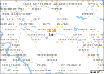 map of Cư Ðại