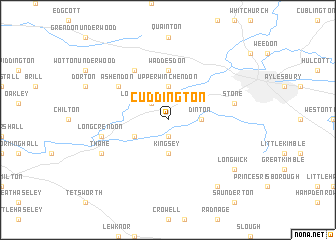 map of Cuddington