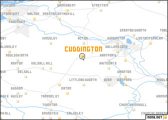 map of Cuddington