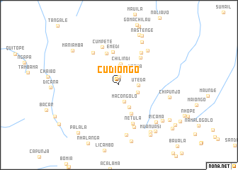 map of Cudiongo