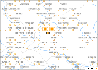 map of Cù Ðông