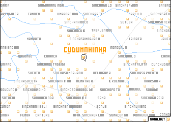 map of Cudum Nhinha