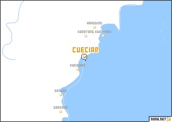 map of Cueciar