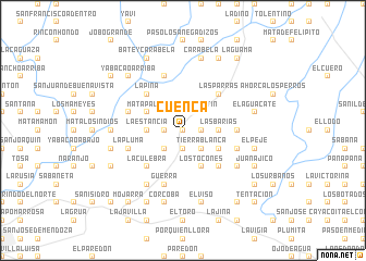 map of Cuenca