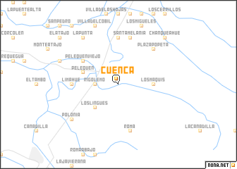 map of Cuenca