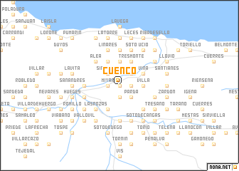 map of Cuenco