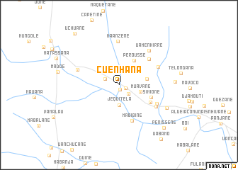 map of Cuenhana