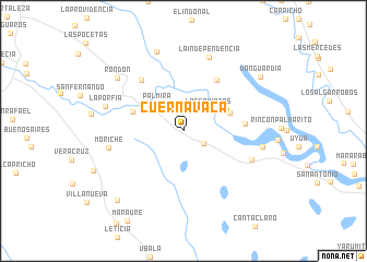 map of Cuernavaca
