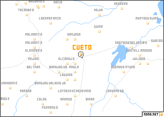 map of Cueto