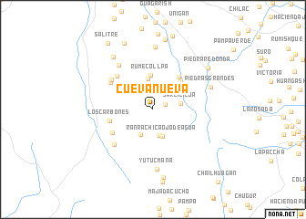 map of Cueva Nueva