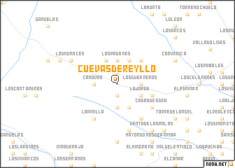 map of Cuevas de Reyllo