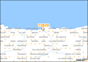 map of Cueva