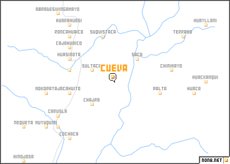 map of Cueva