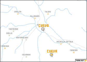 map of Cueva