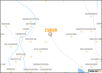 map of Cueva