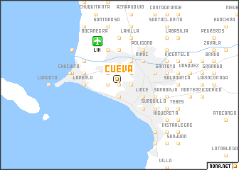 map of Cueva