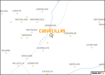 map of Cuevecillas