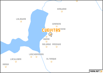 map of Cuevitas