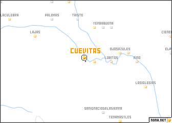 map of Cuevitas