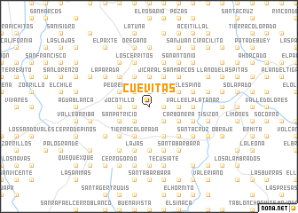 map of Cuevitas