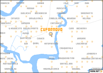 map of Cufar Novo