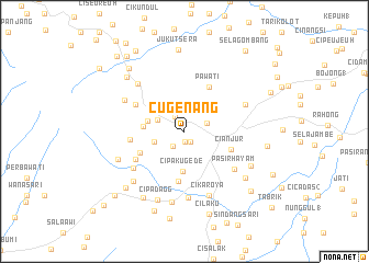 map of Cugenang