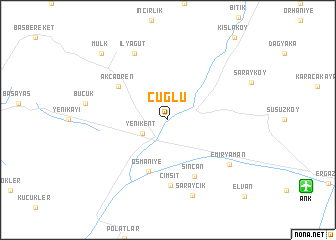 map of Çuğlu