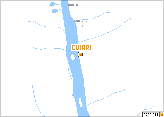 map of Cuiari
