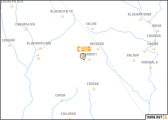 map of Cuia