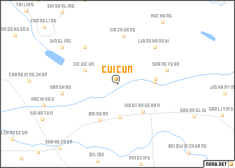 map of Cuicun