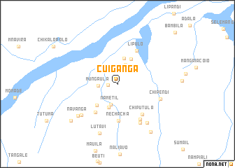 map of Cuiganga