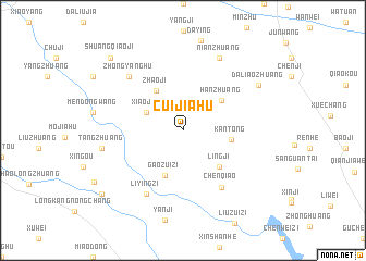 map of Cuijiahu