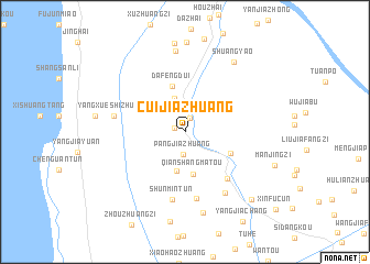 map of Cuijiazhuang