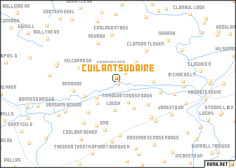 map of Cúil an tSúdaire