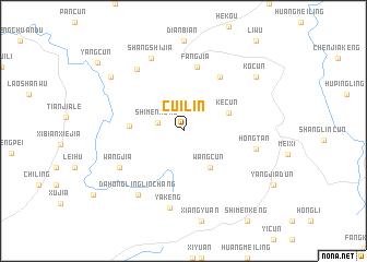 map of Cuilin