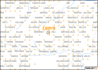 map of Cuinya