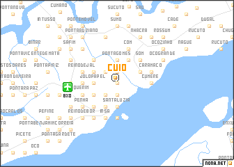 map of Cuió