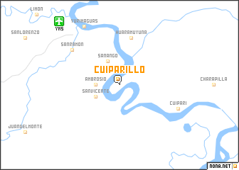 map of Cuiparillo