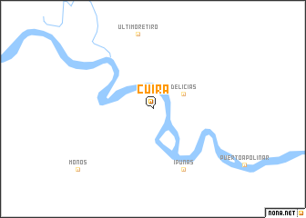 map of Cuira