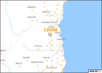 map of Cuisao