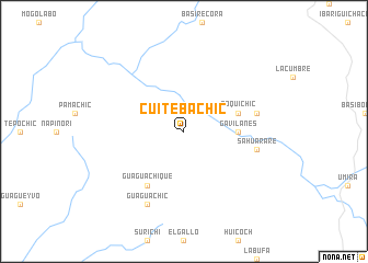map of Cuitebachic