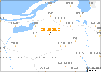 map of Cuiungiuc