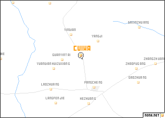 map of Cuiwa