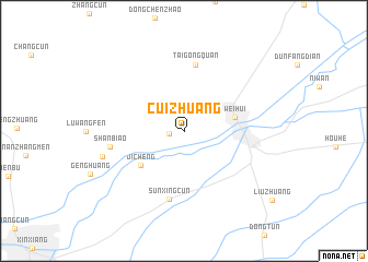 map of Cuizhuang