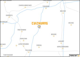 map of Cuizhuang