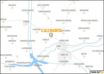 map of Cuizhuang