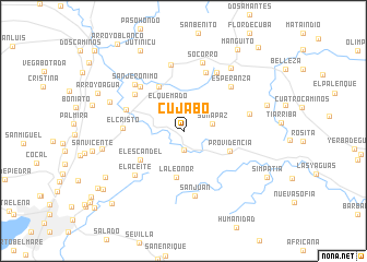 map of Cujabo