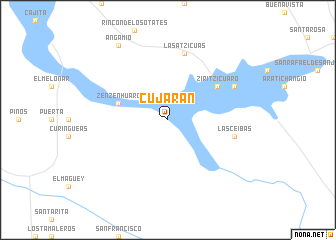 map of Cujarán